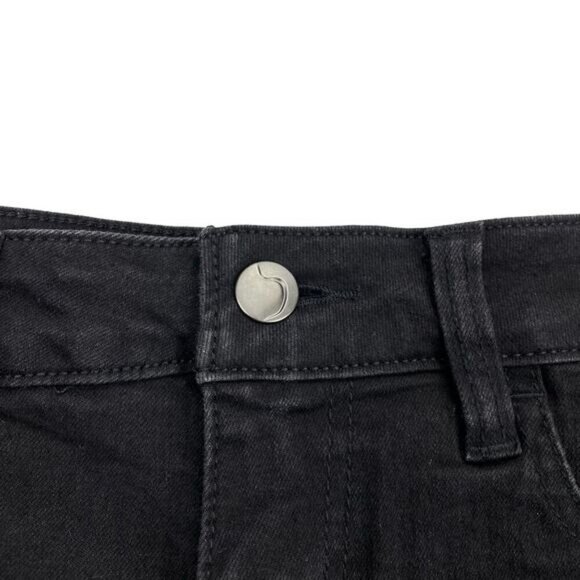 Joe's Jeans Merida Cut Off Denim Short Size 26 In Washed Black - Picture 3 of 9